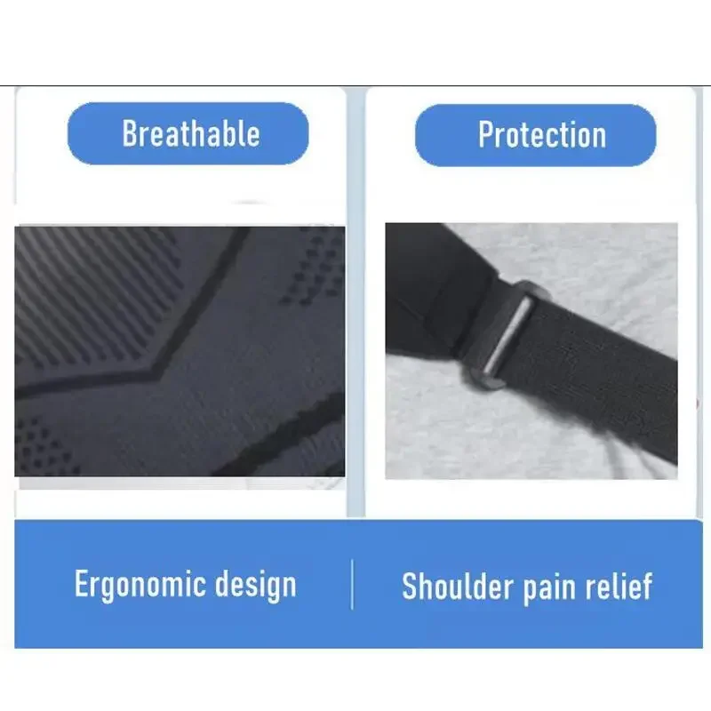 Shoulder Support Stability Brace Compression Sleeve Strap Wrap for Rotator Cuff Dislocated Joint Pain Sprain Soreness Bursitis