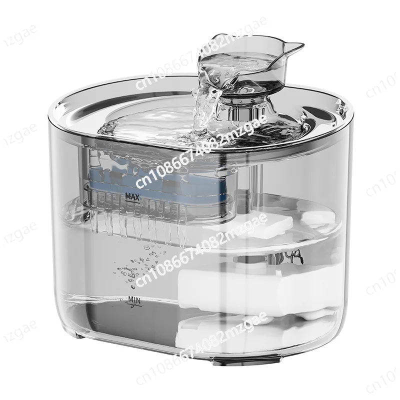 

Hot Sale Cat Automatic Circulation Water Dispenser Pet Automatic Water Feeder Mobile Dog Fountain Filtered Water Bowl