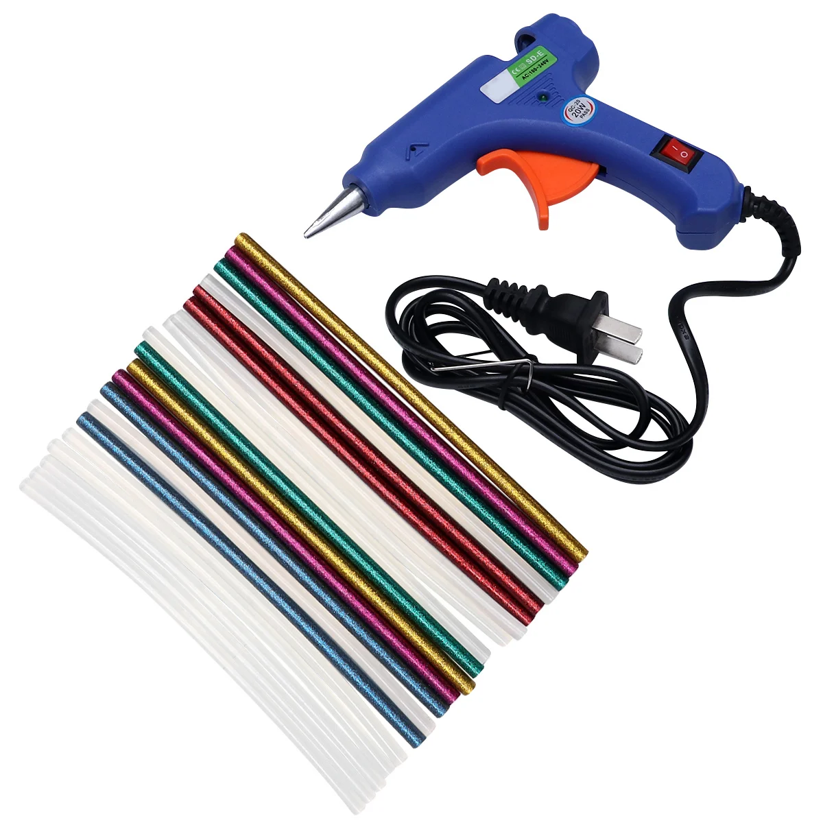 

Professional Hot Glue 20W 7mm Hot Melt Stick Sprayer Us Plug Home Repair DIY Craft Sealing Tool Glue for Home DIY Tool