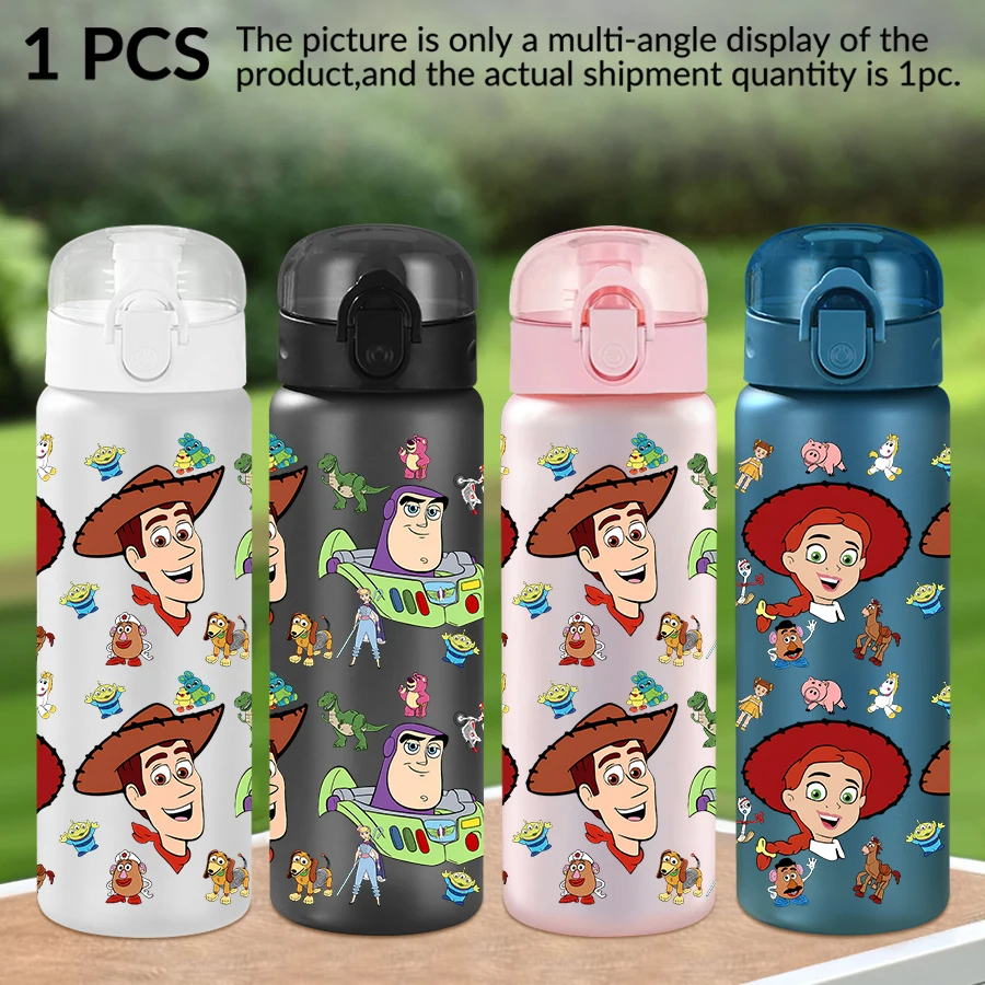 

1Pc Disney Toy Story Denim Pattern 26oz Plastic Water Bottle Outdoor Sports Water Cup Birthday/Homecoming Gift