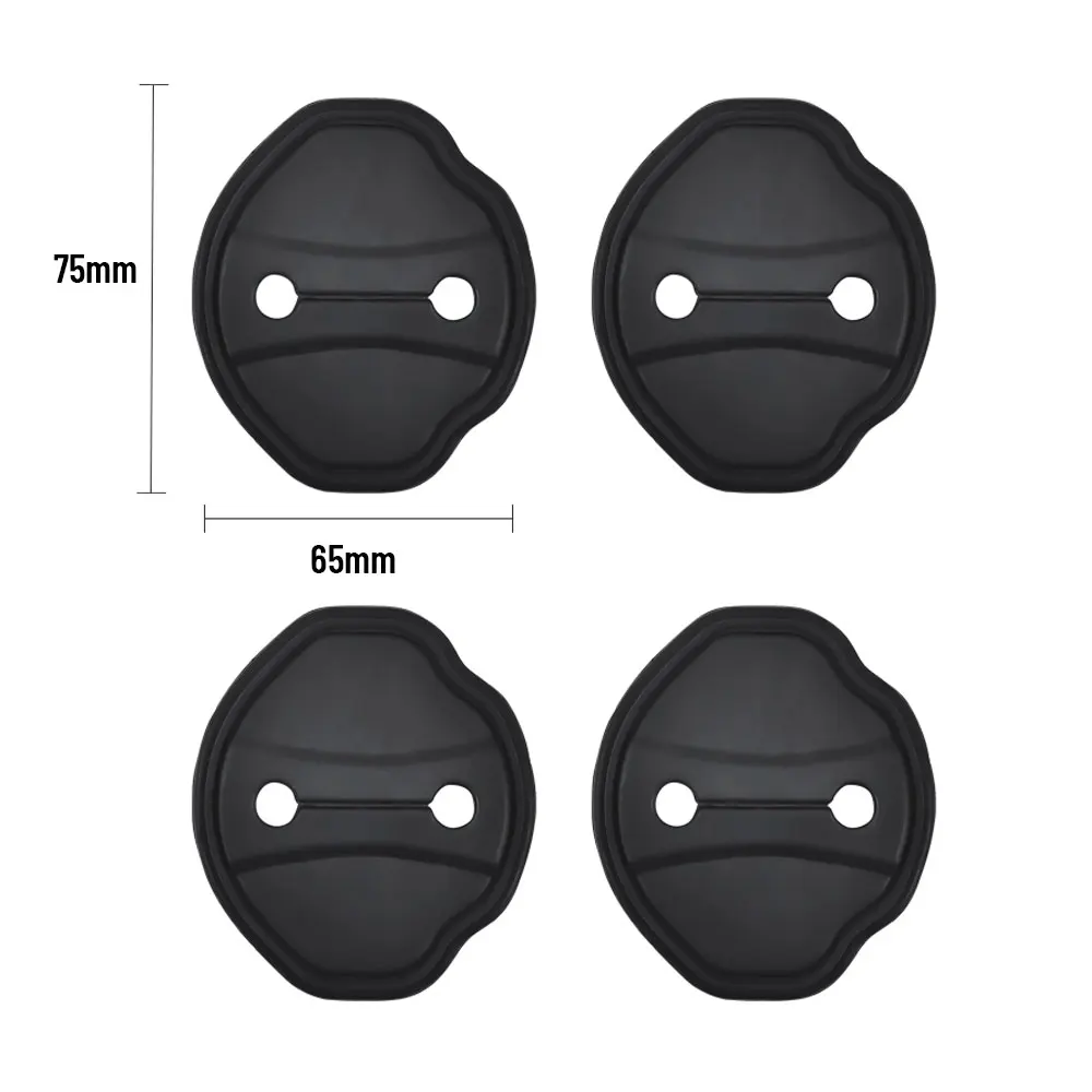 قفل باب السيارة سيليكون مشبك حامي غطاء لسيارات BMW X1 U11 U12 2022 2023 2024 2025 مزلاج باب السيارة المضادة للتصادم اكسسوارات