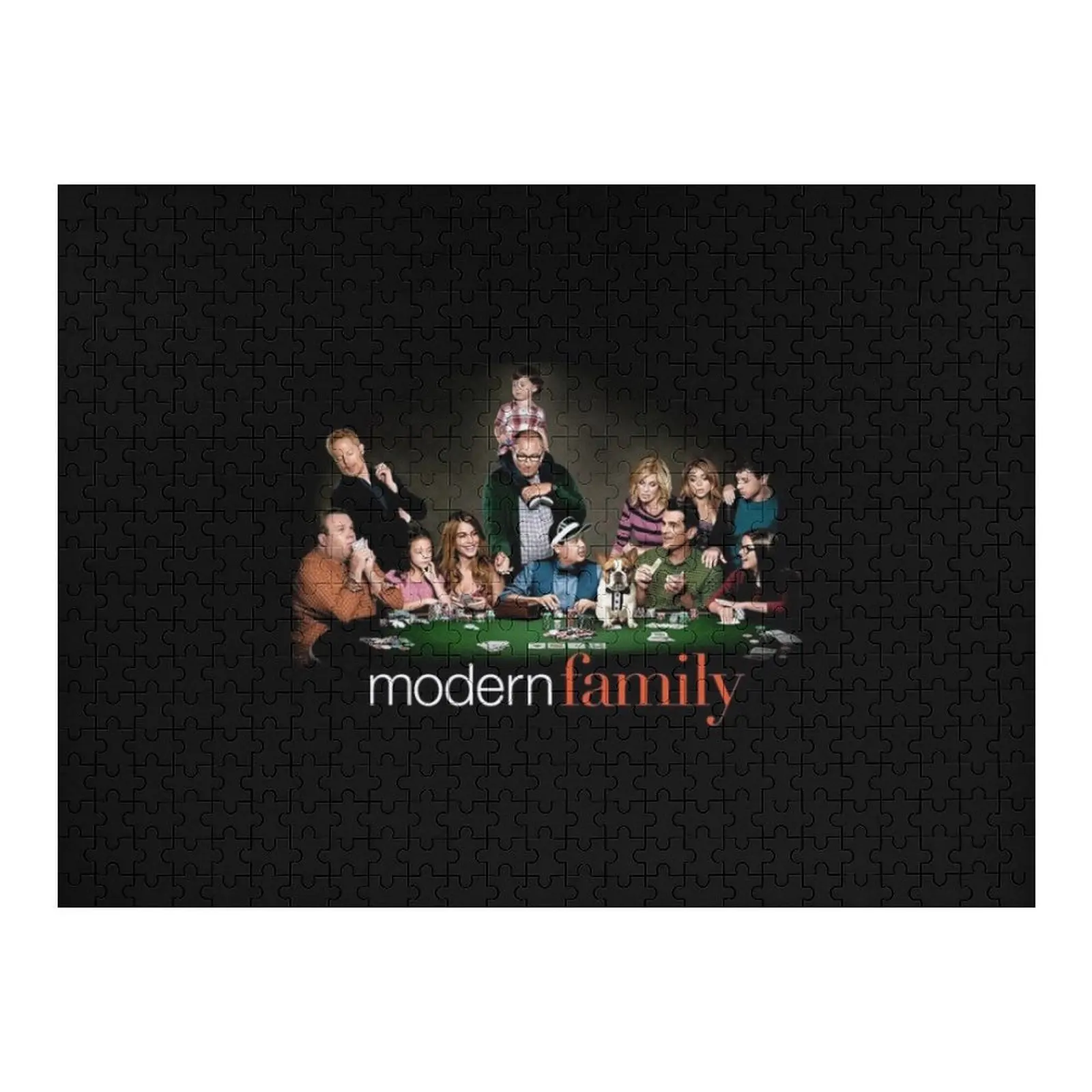 

Modern Family Jigsaw Puzzle Personalized Gifts With Photo Puzzle