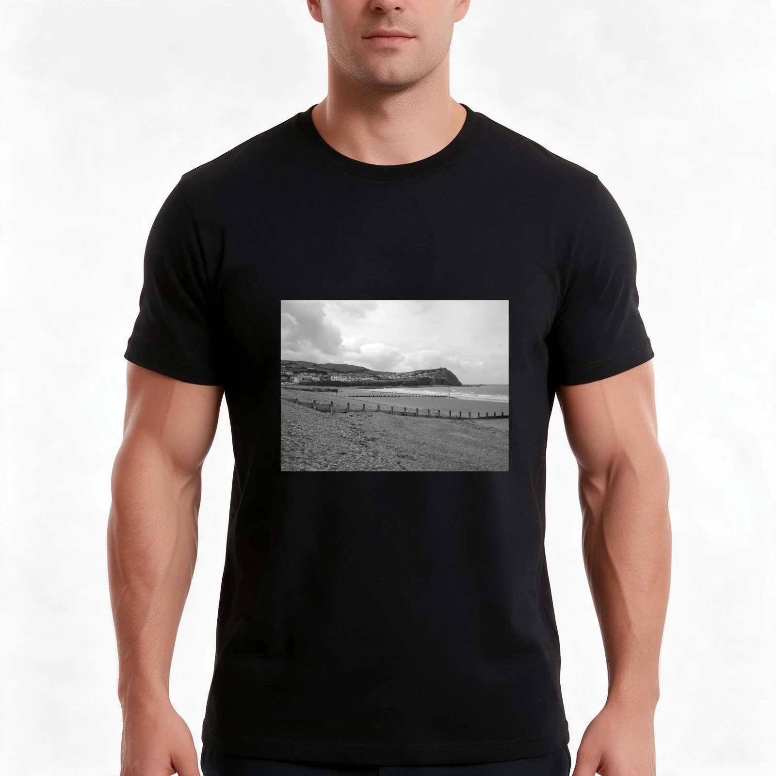 Ships Rest T-Shirt, Summer Casual Cotton Tee, Oversized Streetwear Tops, Vintage Graphic Print, Loose Fit Short Sleeve