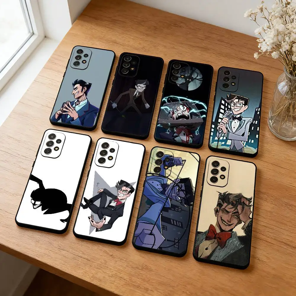 

Vincent W-Whittman Phone Case For Samsung S25,S24,S23,S22,S21,S20,Plus, Soft Silicone Black Cover