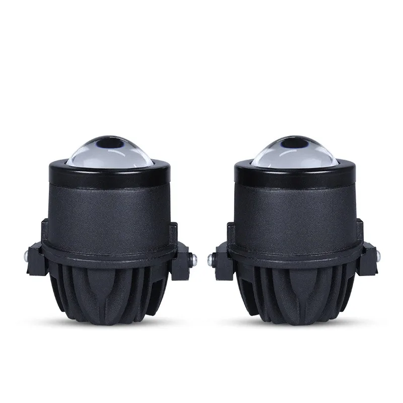 45W 12V 2 Inch Bi LED Fog Light Projector Lens with 3 Color Temperature Modes 3000K 4300K 6000K