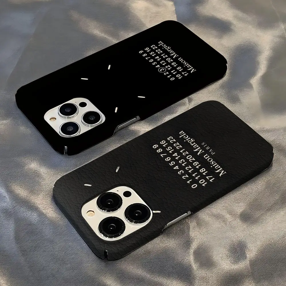 M-Maison M-Margieles Handyhülle – Heiß begehrt für iPhone 17 16 15 14 13 12 11 Plus Pro Max Mini – Glänzende HD-Hartschalenhülle