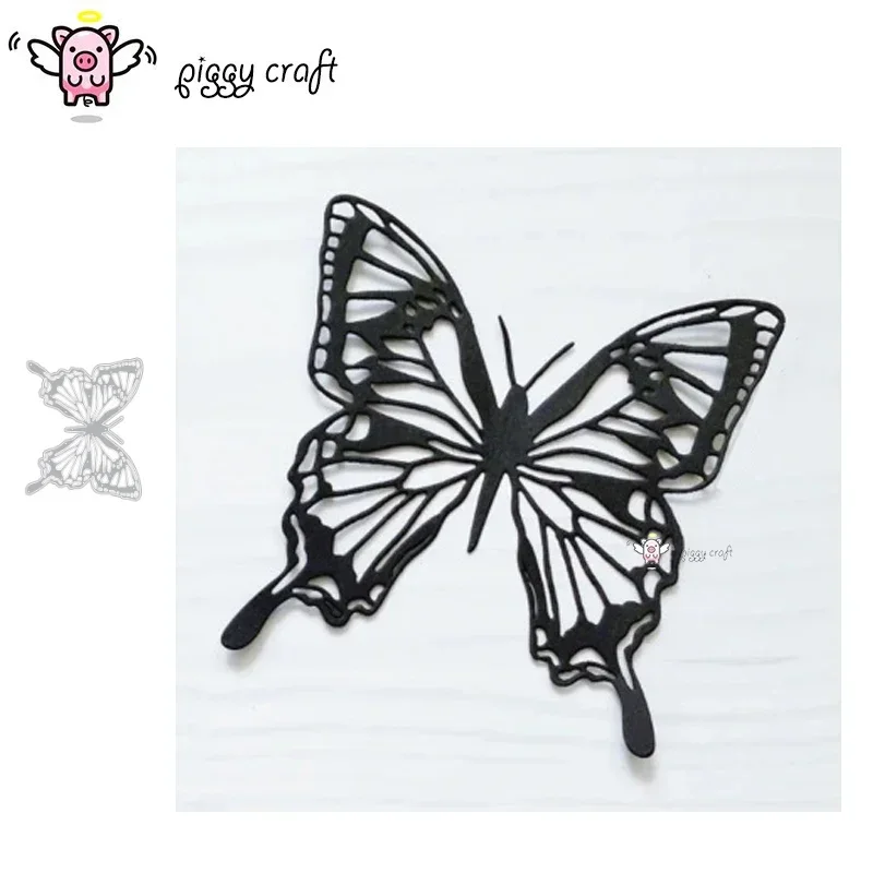 

Piggy Craft metal cutting dies cut die mold New Butterfly decoration Scrapbook paper craft knife mould blade punch stencils dies