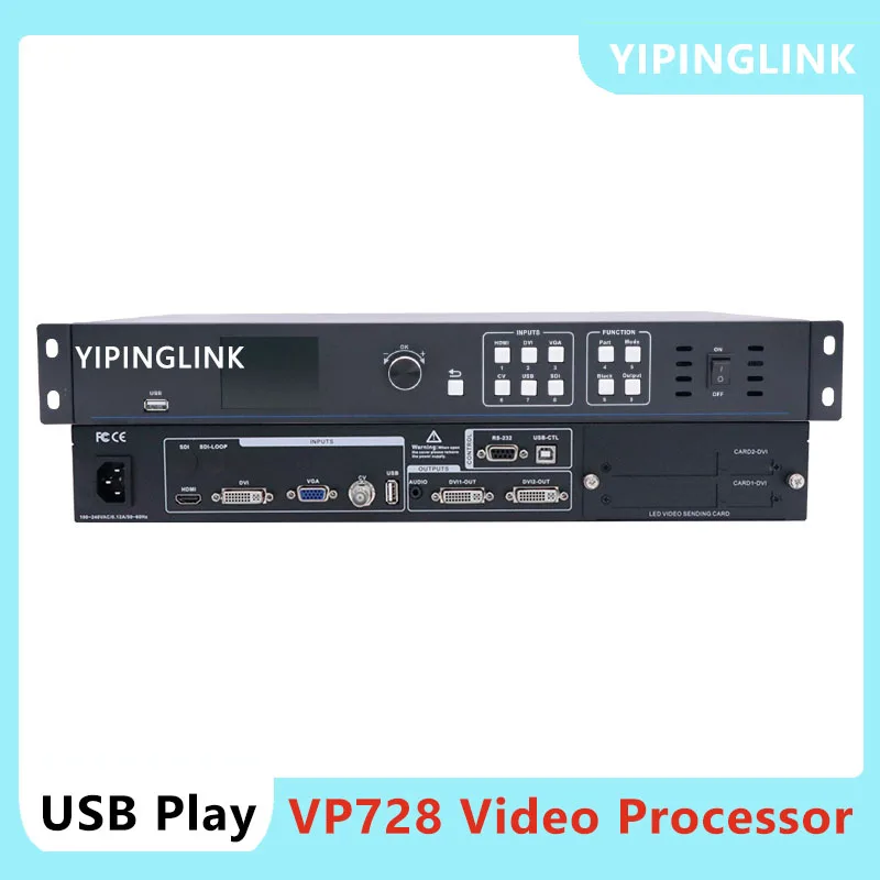 Cheap High Quality Video Processor Video Switcher Scaler For Full Color LED Display Screen Signal Switch Video Processing