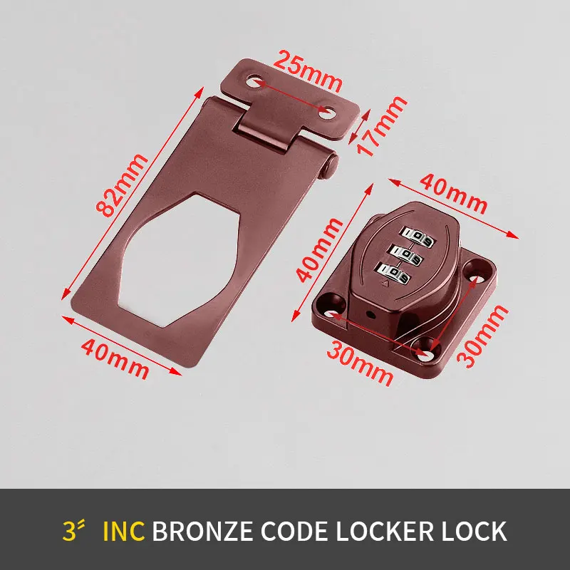 3inch Red-Bronze