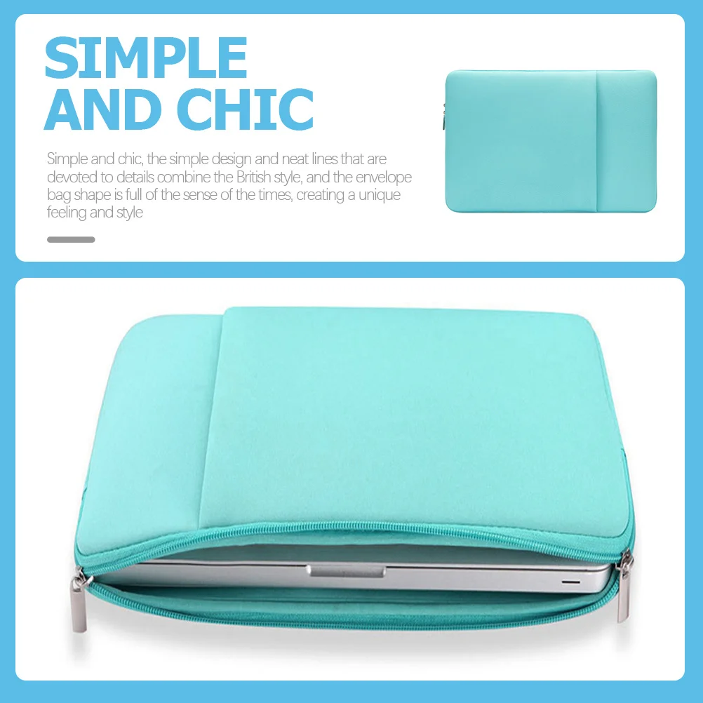 

Laptop Bag 13 Inch Slim Lightweight Sleeve For Pro Air Protective Case Travel Business Organizer