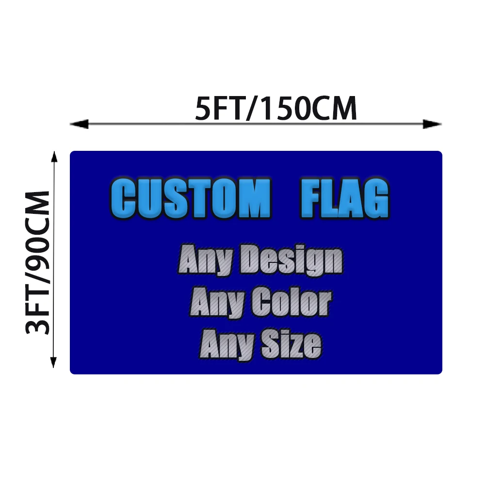 Custom Flag Or Banner 3X5 Vivid Color Polyester Advertising Banner Outdoor Indoor Any Color Any Design Any Size Home Decoration