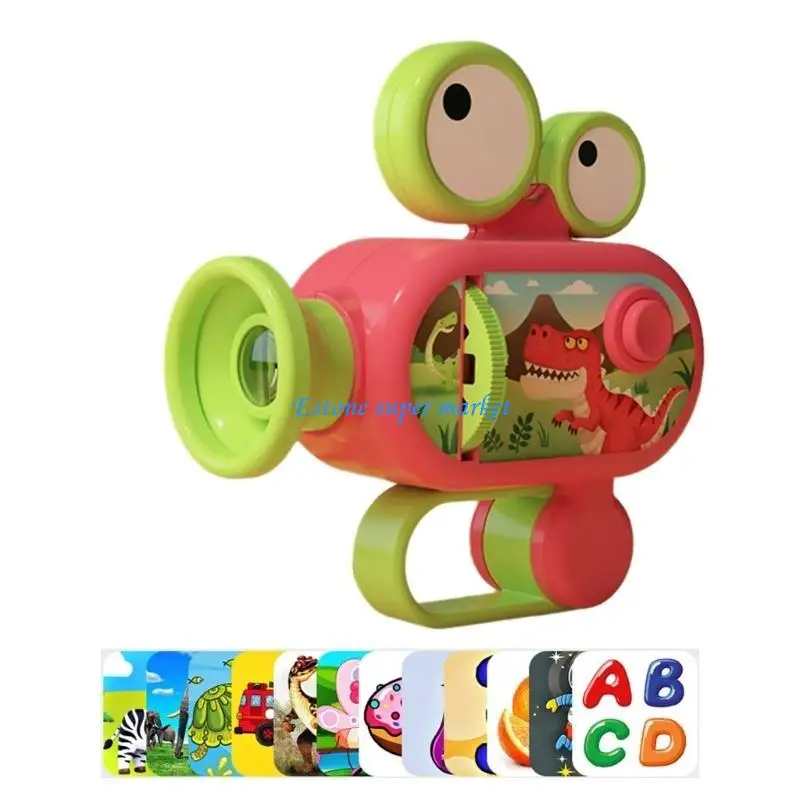 090B أطفال الشريحة العارض الكرتون الإسقاط لعبة الكبار كرنفال تضيء لعبة