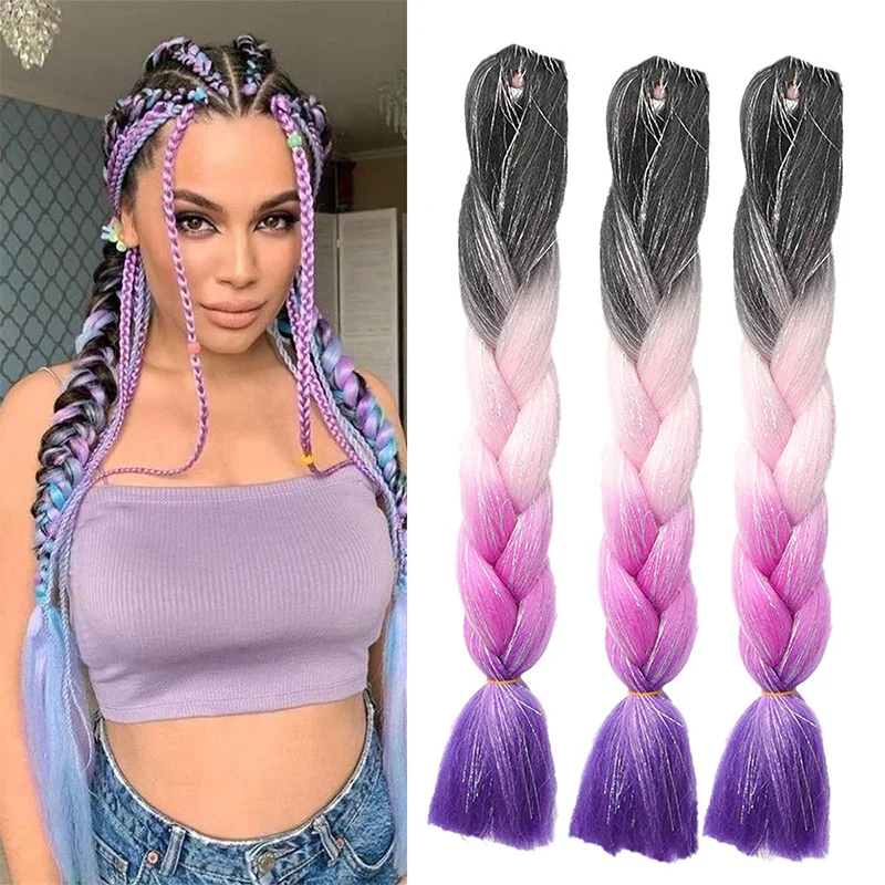 Fil d'Or Ultraviolette Multicolore 600, Tresse Ultraviolette, Fibre Synthétique Résistante à la Chaleur, Adapté à une Utilisation en ix, Quatre Couleurs