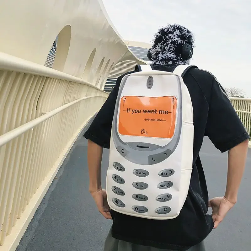 Plecak na telefon komórkowy Nylon New Fashion Street Style Uniseks Odporny na zachlapania plecak o dużej pojemności — zdjęcie 3
