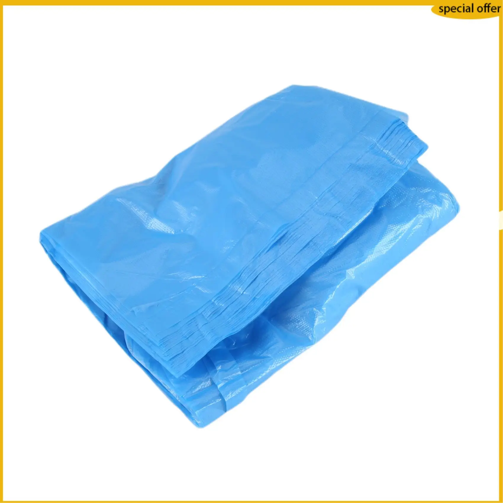 A50I 50 قطعة أغطية أحذية طويلة مقاومة للماء للاستعمال مرة واحدة لتنظيف السجاد #2