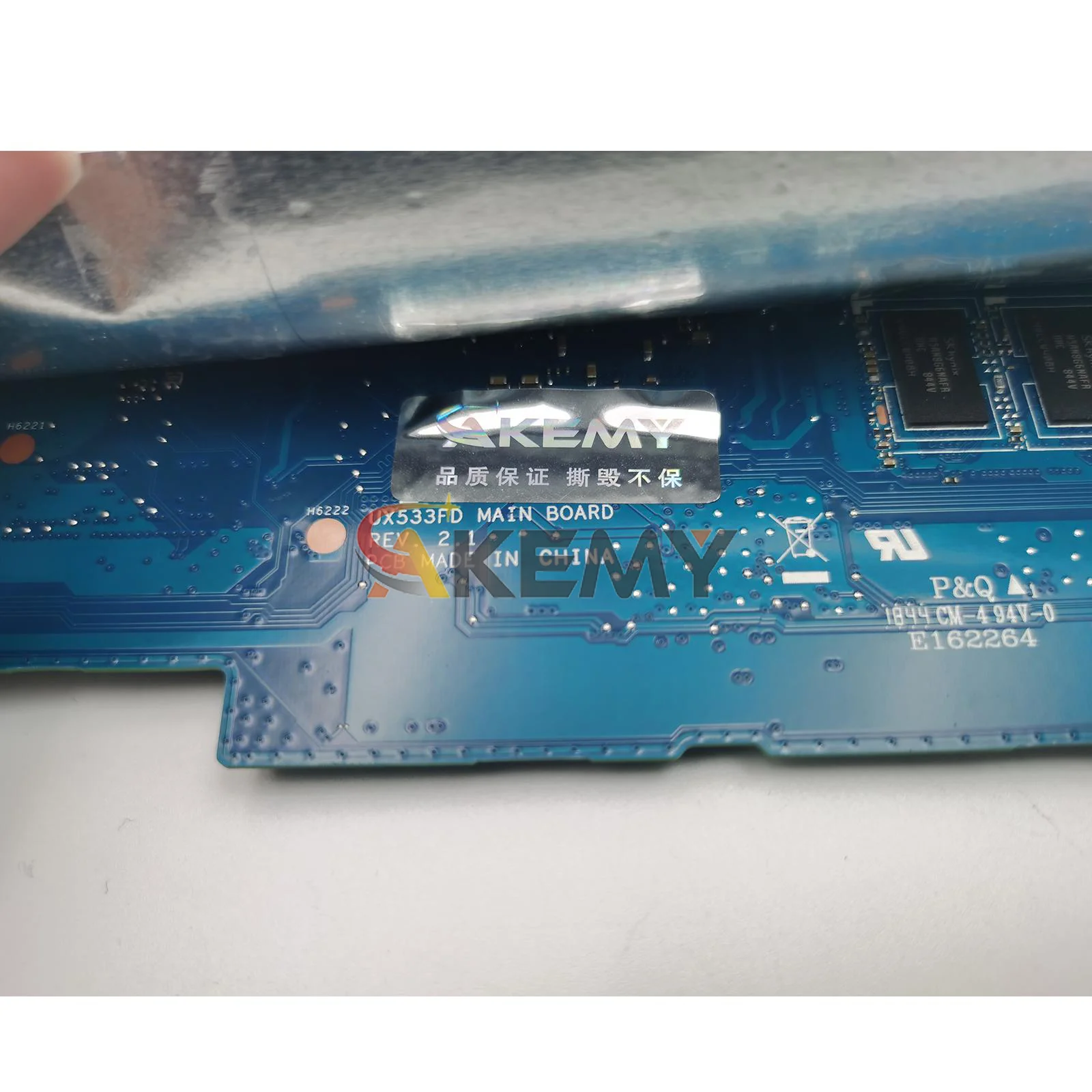 UX533FD Laptop Motherboard For ASUS ZenBook U5300F RX533F UX533FN UX533F UX533FD BX533F Notebook Mainboard With I3 I5 I7 CPU stk