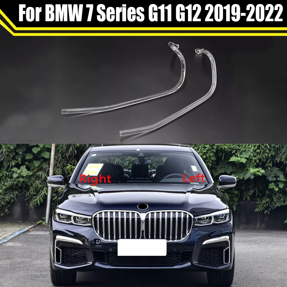 For BMW 7 Series G11 G12 2019-2022 Car DRL Guide Plate Daytime Running Light Tube Car Daytime Running Light Strip