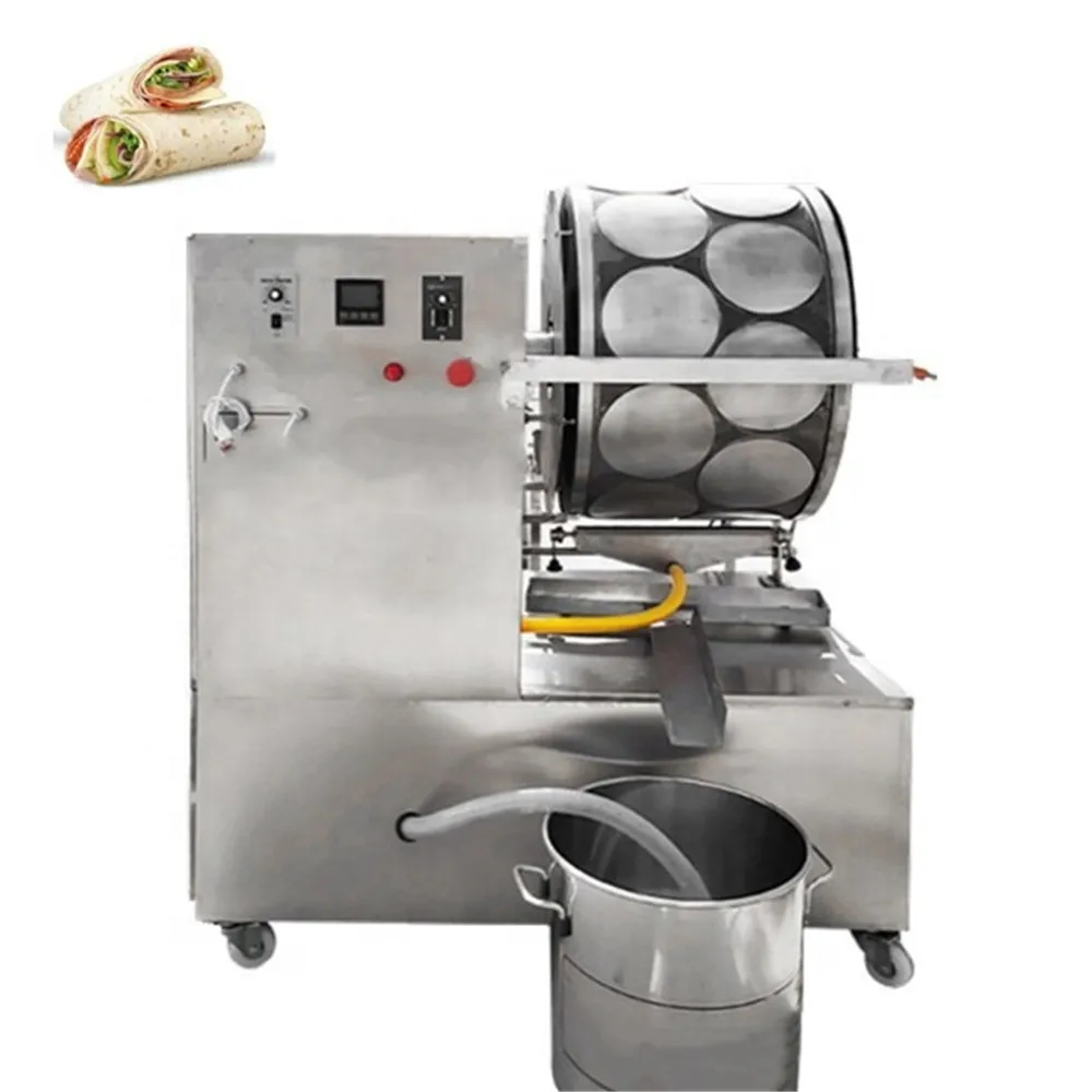 

Automatic Spring Roll Skin Making Machine Egg Roll Lumpia Wrapper Machine Roti Chapati Wrapper Maker