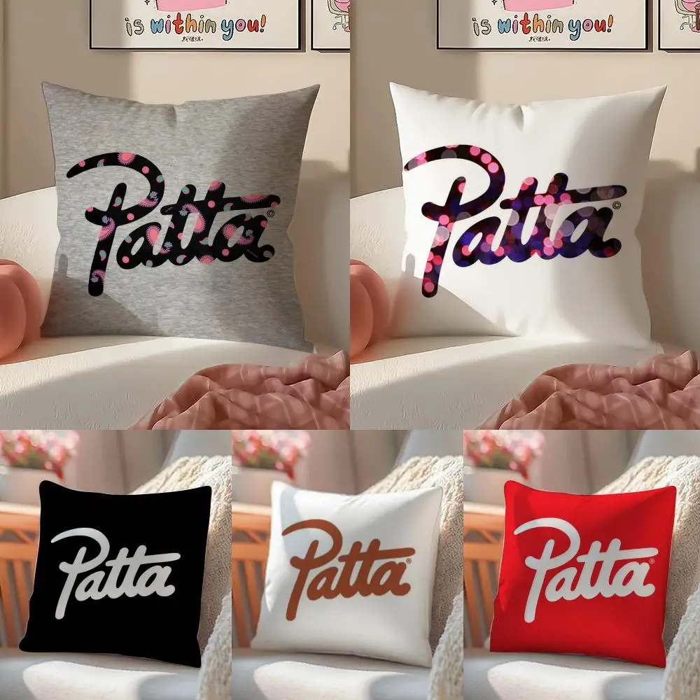 

Роскошная наволочка P-PattaS из льна, мягкий декоративный чехол для подушки для дивана, дома, комнаты
