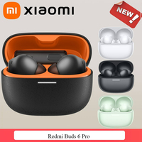 Xiaomi Redmi Buds 6 Pro TWS Earphone Bluetooth 5.3 Mi True Wireless Headset 55dB Active Noise Cancelling For Xiaomi Smartphone