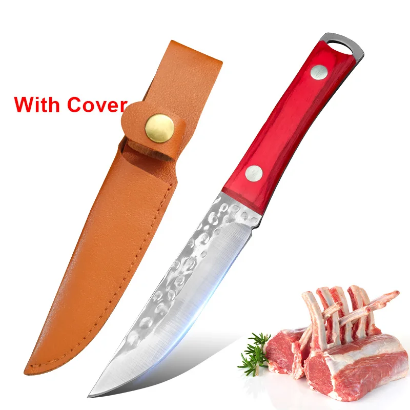 Chef Boning Knife Cleaver Meat Fruit Vegeables Kitchen Knives Fish Filleting Butcher Knife Stainless Steel Chef Slicing Knife