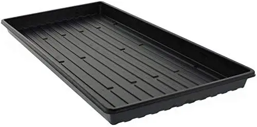 Microgreen Trays NO Holes Heavy Duty Shallow 1020 Tray Grow Seedlings,Wheatgrass, Hydroponics (25)