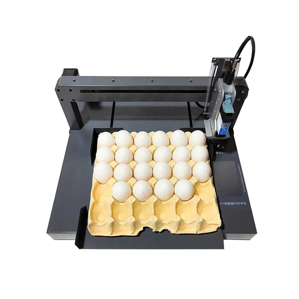 Kelier Food Packaging and Eggs Industrial Inkjet Printer Marking Inkjet Printer Coding Machine for Egg