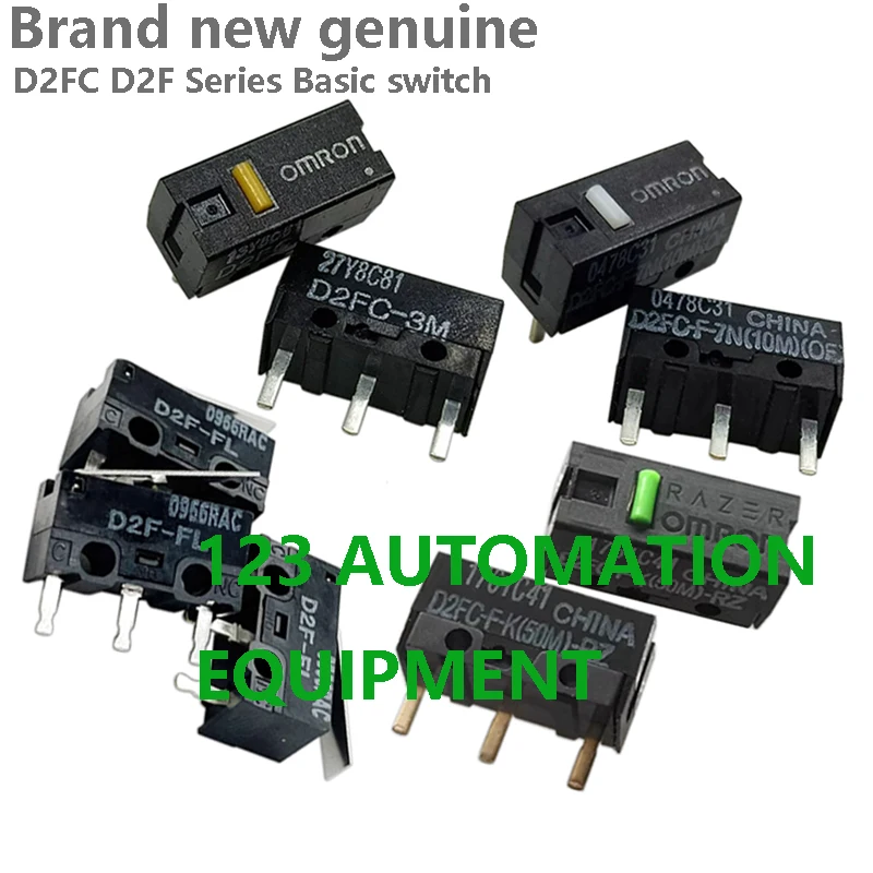 

20 шт. подлинный новый Omron D2FC-3M D2FC-F-7N D2FC-F-K D2F-FL D2F-F D2F-F-3-7 сверхминиатюрный базовый переключатель микропереключатели датчик