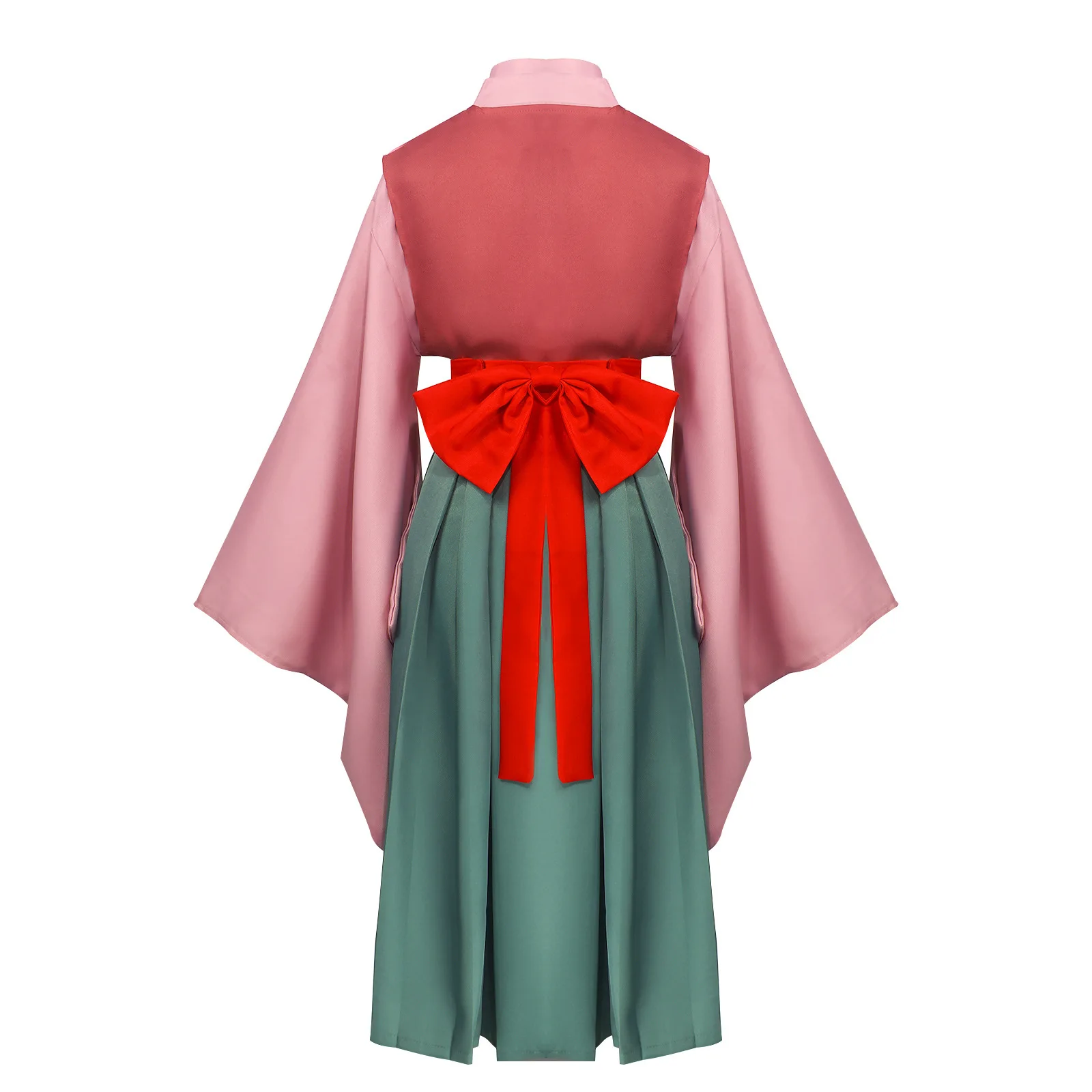 أزياء أنيمي ألوكا زولديك التأثيرية أروكا زوروديكو الوردي الأخضر ثوب الكيمونو الياباني الباروكات أغطية الرأس ملابس حفلات الهالوين