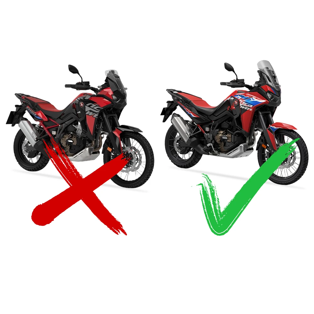 Side Fairing Wind Deflectors For Honda CRF1100L Africa Twin Adventure Side Fairing Wind Deflectors For Honda CRF1100L Africa Twin Adventure
