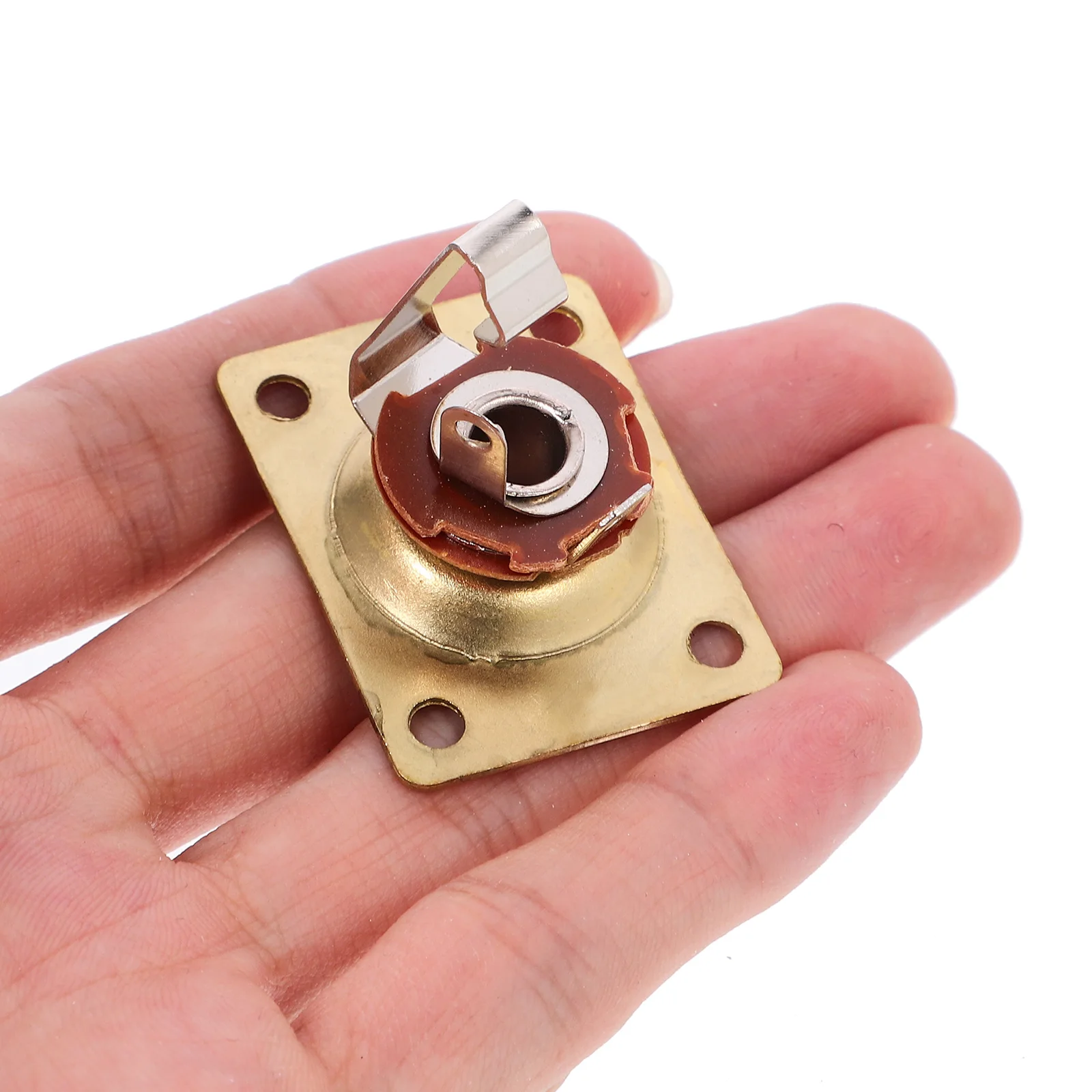 

Guitar Jack Accessory Electric Plate Bass Plates Accessories Metal Parts Control