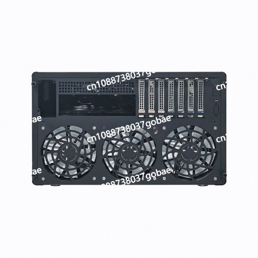12 Bay Hot Swap Server Chassis, Support ATX Motherboard NAS Storage Case for Network Data Industrial PC Control - view 4
