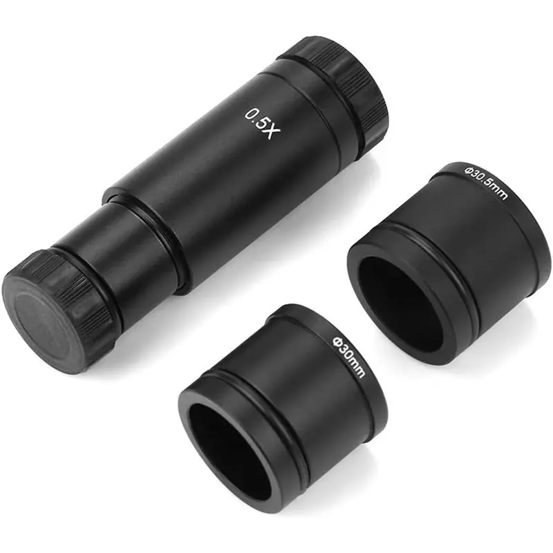 [NEW A09R!】 Microscope Adapter 1 Set 0.5 X Electronic Eyepiece For CCD Cameras- 23.2Mm To 30Mm And 23.2Mm To 30.5Mm Compatibilit