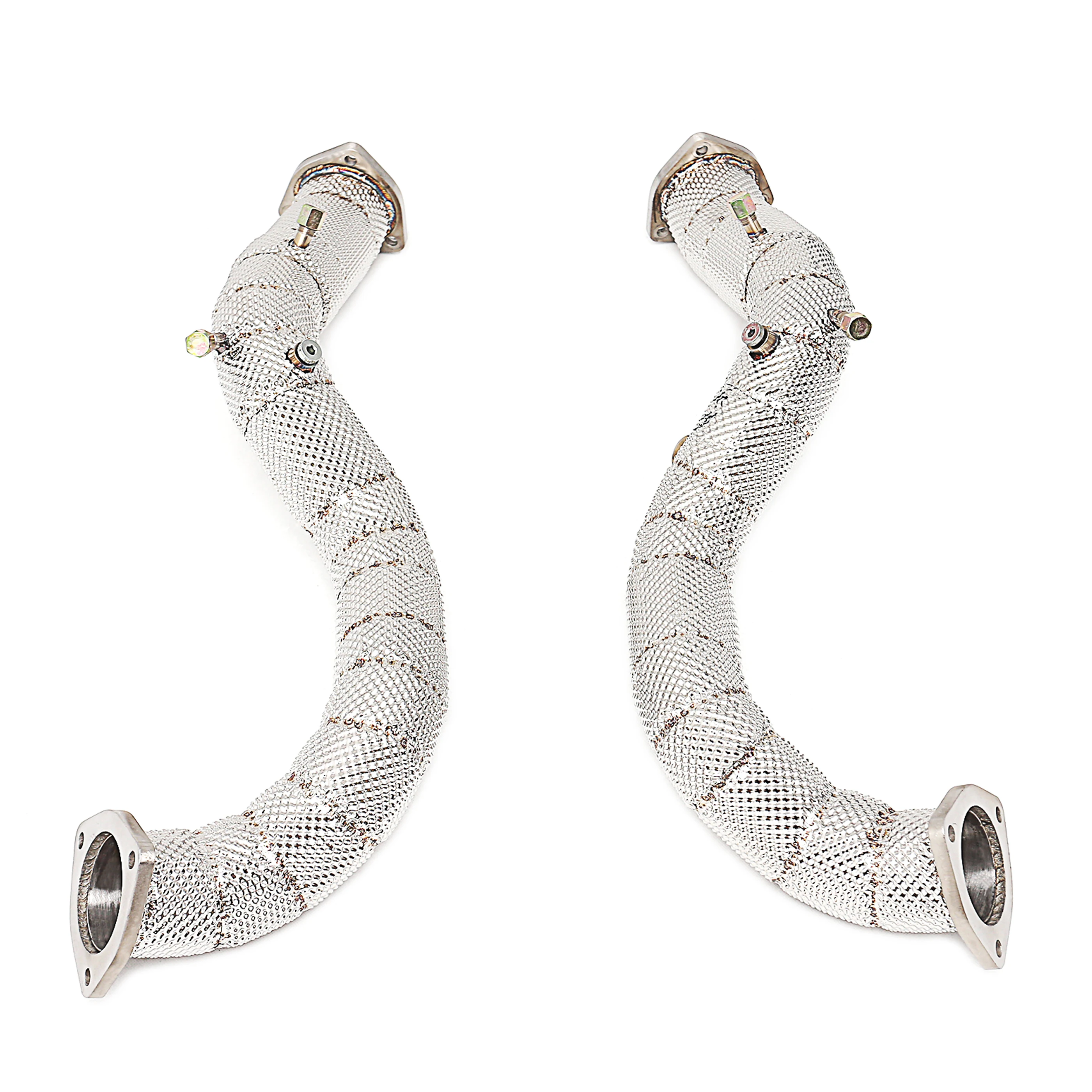 

Выхлопная система из нержавеющей стали с прямыми коллекторами и даунпайпом для тюнинга двигателя 718 GT4 RS 4.0L 2022-2025 с OPF