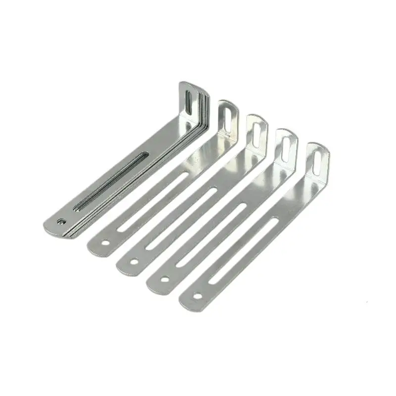 10Pcs Anti-Tip Shelf Support With Screws Heavy-Duty Steel 90 Degree L-Shaped Brackets 15x124x30mm For Home Improvement