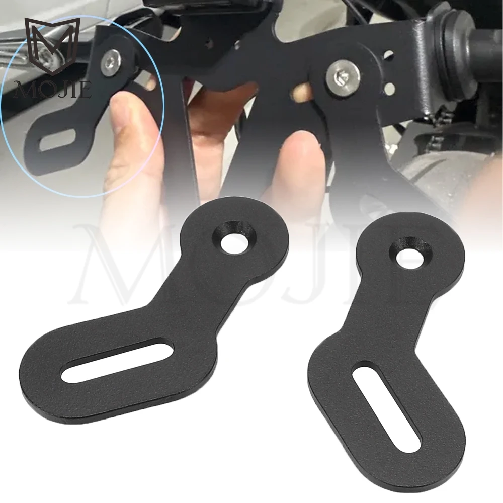 

Motorcycle Accessories Adjustable license plate extension bracket For HONDA CRF300L CRF 300L 300 L RALLY 2021 - 2023 2024 2025