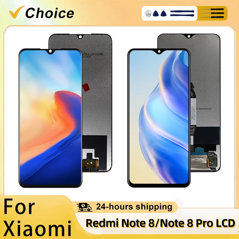 Ensemble écran tactile LCD pour Xiaomi Redmi Note 8 Pro M1906G7I M1906G7G, pièces de rechange