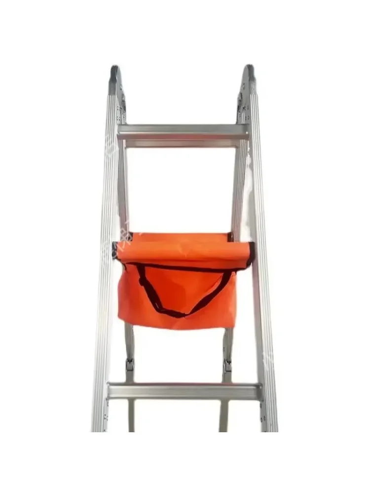 Folding Ladder Tool Storage Bag Versatile Durable Convenient Accessories Oxford Cloth Portable Ladder Hanging Bag for Workshop