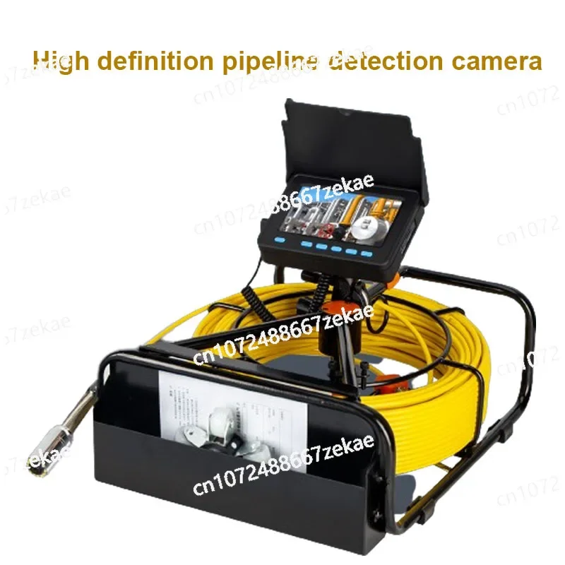 Monitor Pipe Inspection Camera With Video Recording And Photography Pipe Locator Drain Sewer Pipeline Industrial Endoscope