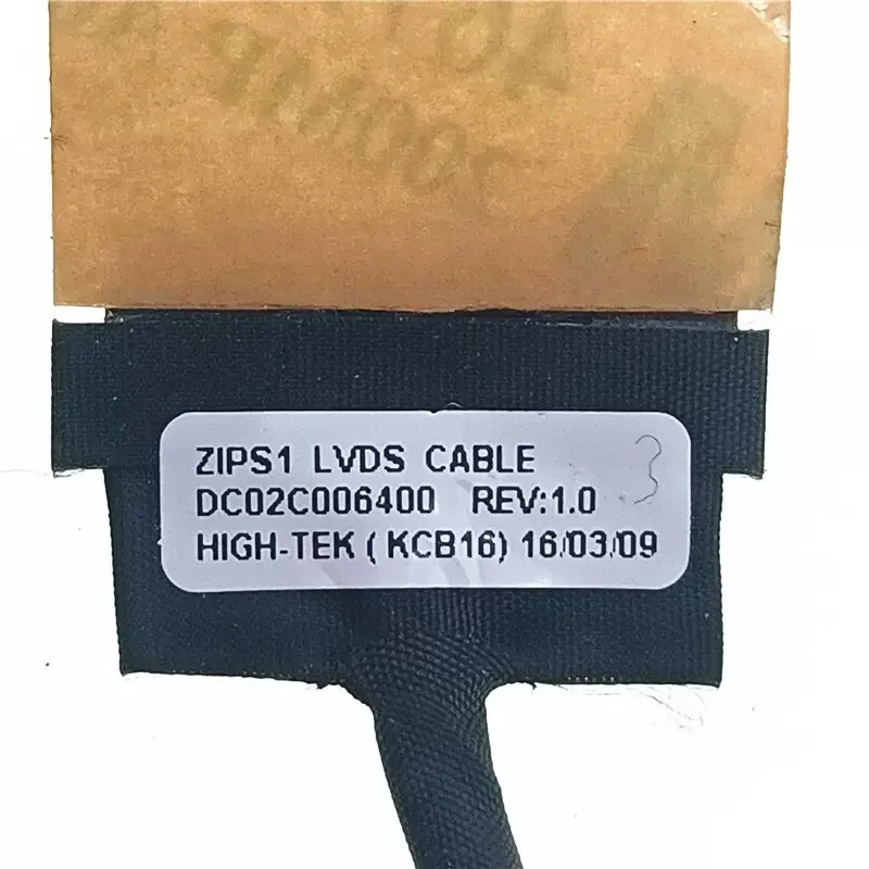 جديد حقيقي محمول LCD LVDS كابل لينوفو ثينك باد S1 اليوغا 20C0 20CD اليوغا 12 20DK 20DL 04X6459 DC02C006400