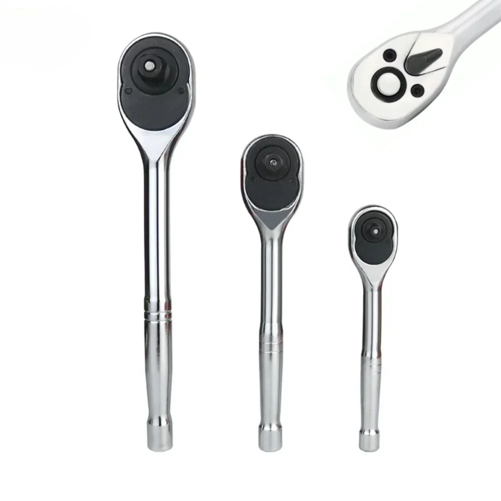 مفتاح ربط بسقاطة 24 سن سريع الإصدار 1/4 ''3/8'' 1/2'' مقبس السيارات الجوز عكسها محرك وجع أداة إصلاح اليد الميكانيكية #3