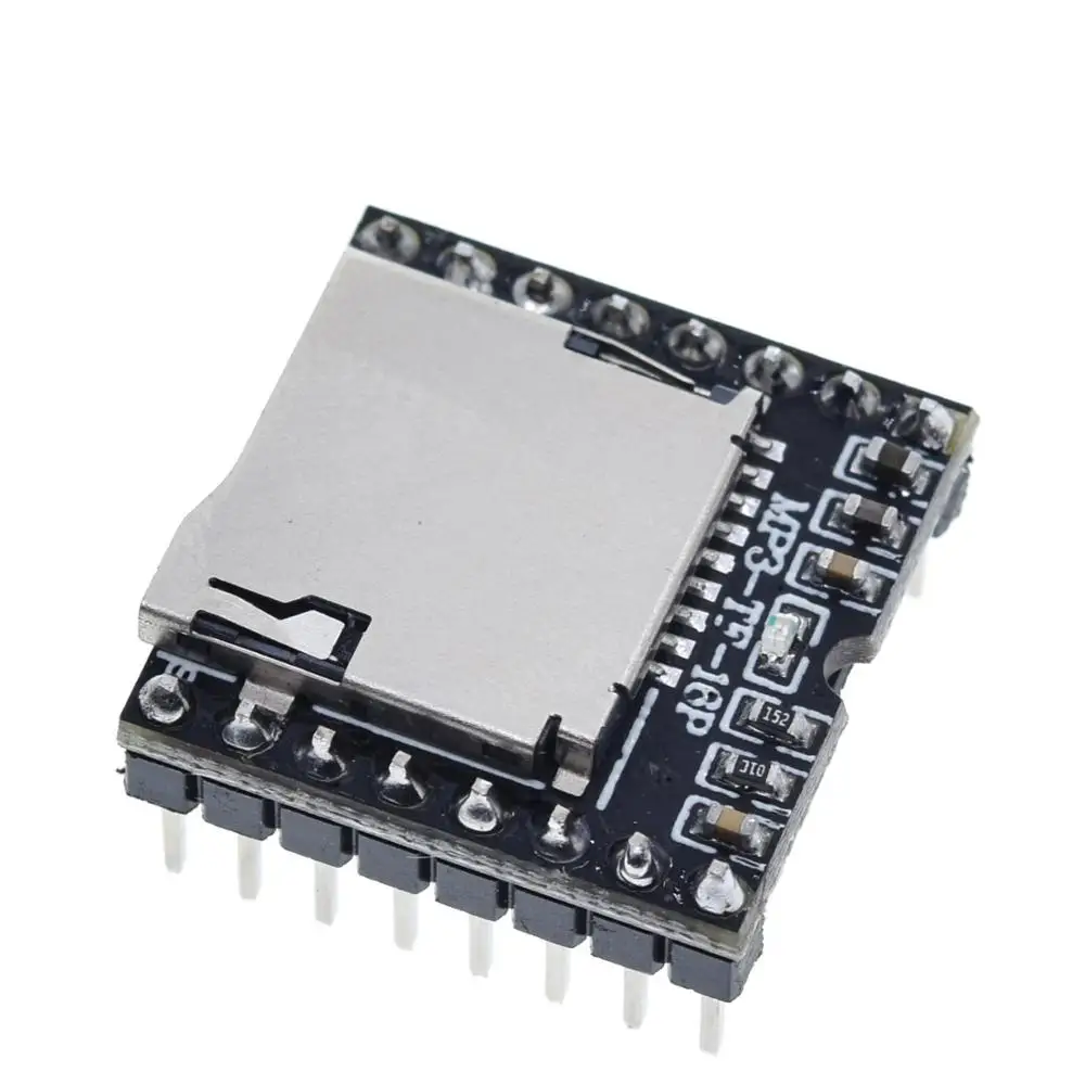 TZT Mini MP3 Player Module TF Card U Disk Mini MP3 Player Audio Voice Module Board For Arduino DF Play Wholesale image 3