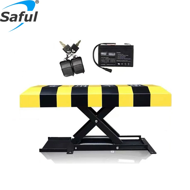 

Waterproof IP68 Anti-Collision Remote Control Steel Parking Lock Strong and Durable Parking Space Lot