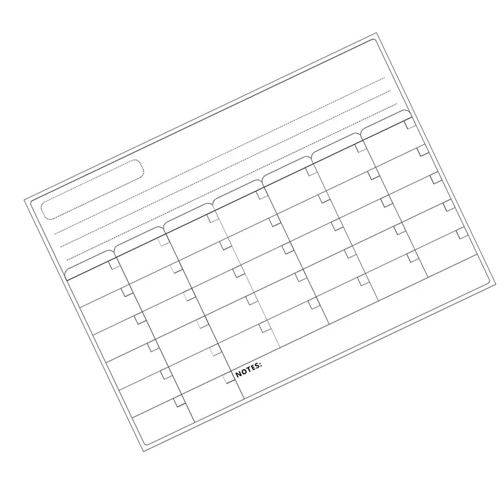 

Weekly Plan Whiteboard Post Refrigerator Goal Planner Magnet Fridge Magnetic Calendar Schedule