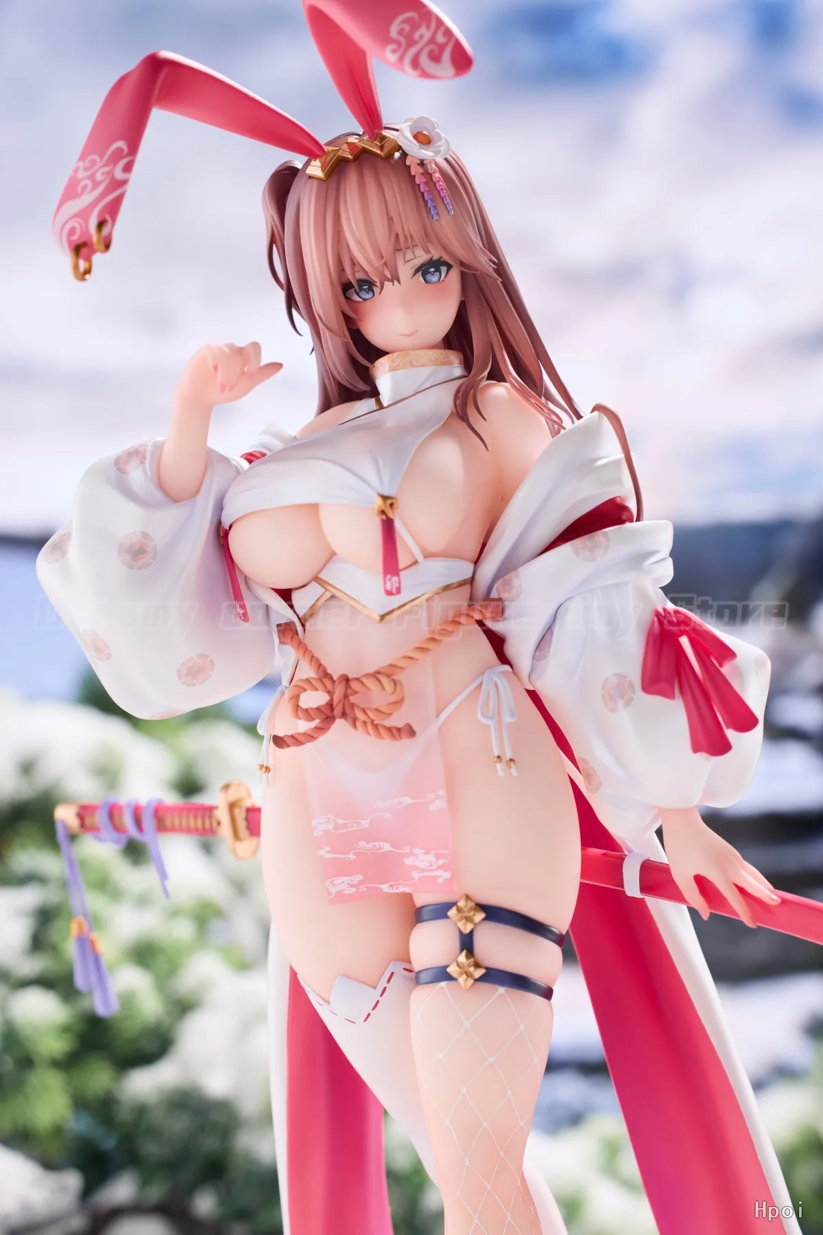 【En Stock】Original Maxcute USAMURAI Snow Rabbit Warrior -chan 1/6 figura juguetes colección modelo adornos