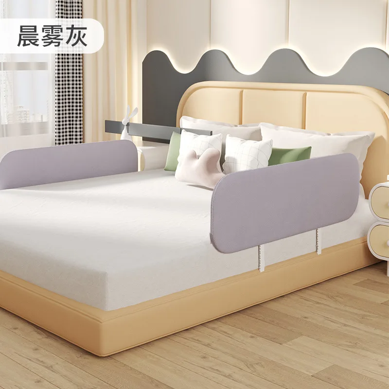 Babyfond  Olding Safety Fence Baby Bed Guardrail Anti-collision Infant and Toddler Adjustable Bedside Baffle Bed Block Bed