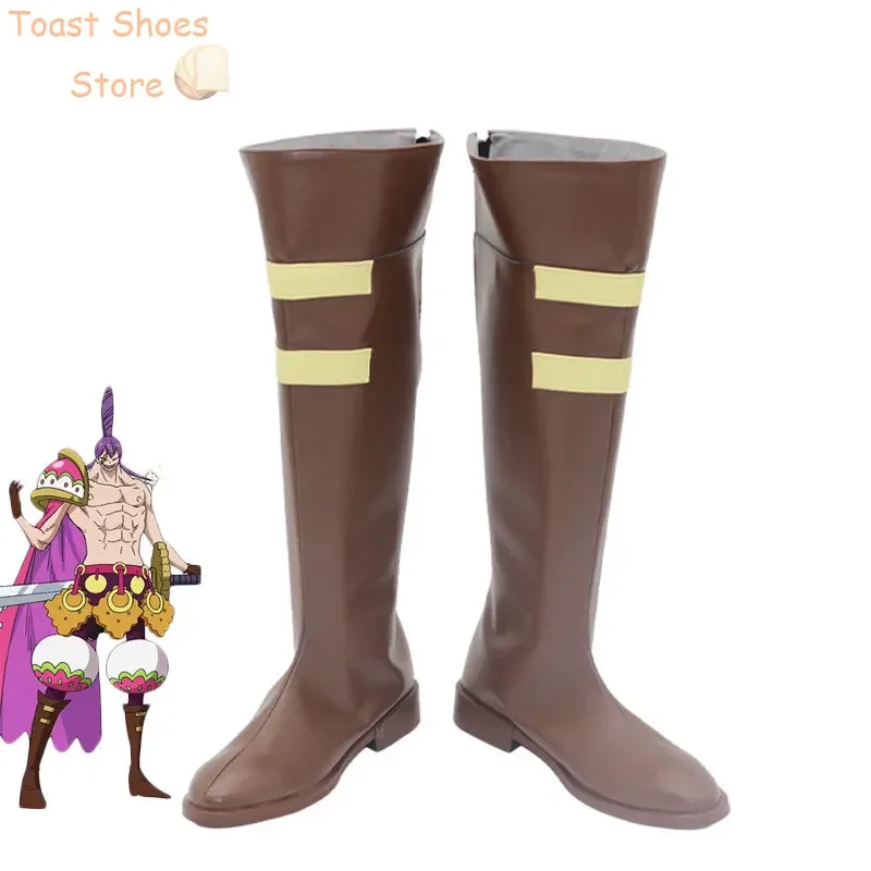 

Обувь для косплея Шарлотта Крекер, карнавальные ботинки на Хэллоуин, обувь из искусственной кожи, реквизит для костюма