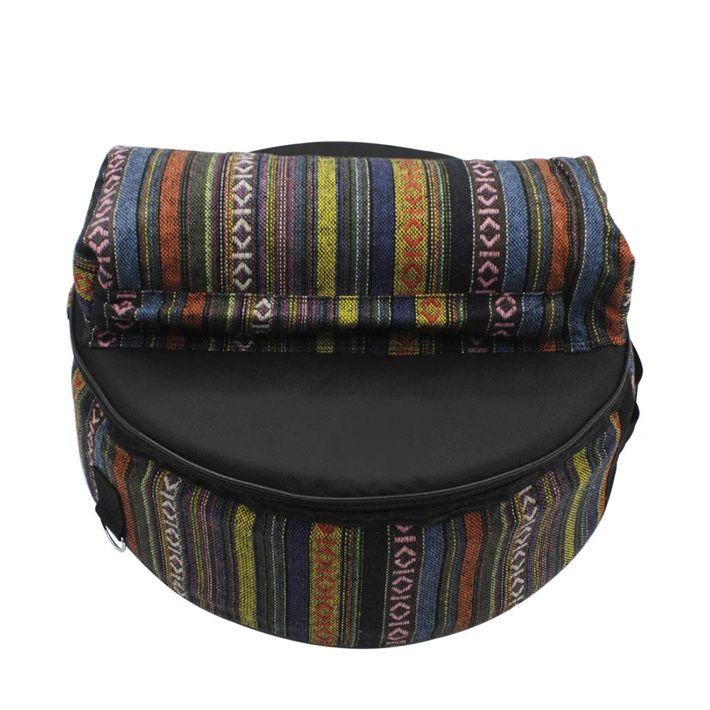 Drum Case Color Ethnic Style Snare Drum Gig Bag Backpack Waterproof 600D Oxford Fabric Bag Percussion Instrument Accessories