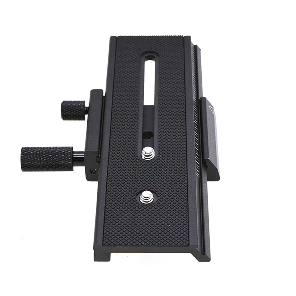 

Micro Rail Slide Bracket For Dslr Camera Macro Photography Stable Mount 1/4 Inch Screw Hole Compatible With Gimbal Adapter