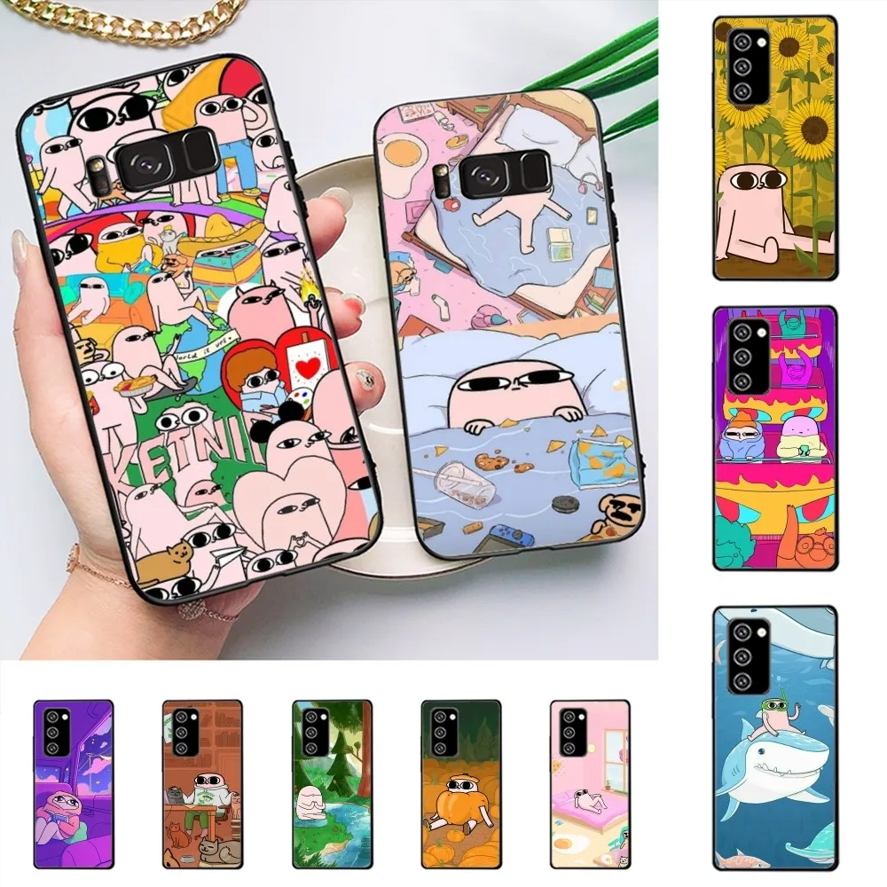 Cute Funny Cartoon Ketnipz Phone Case For Samsung Note 8 9 10 20 pro plus lite M 10 11 20 30 21 31 51 A 21 22 42 02 03